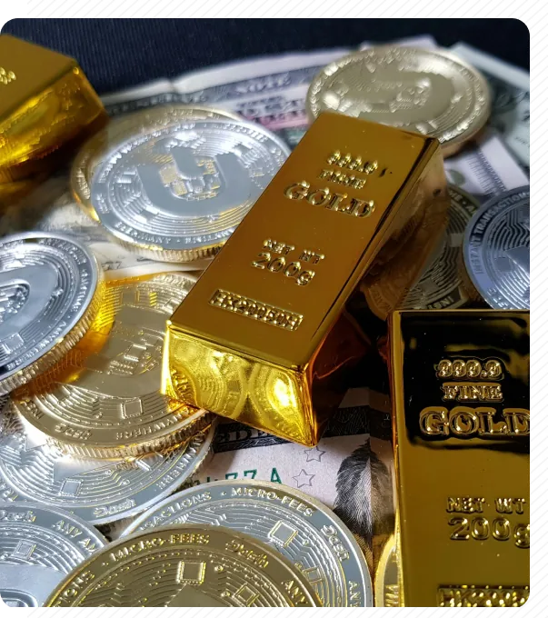 Silver and Gold Stacking