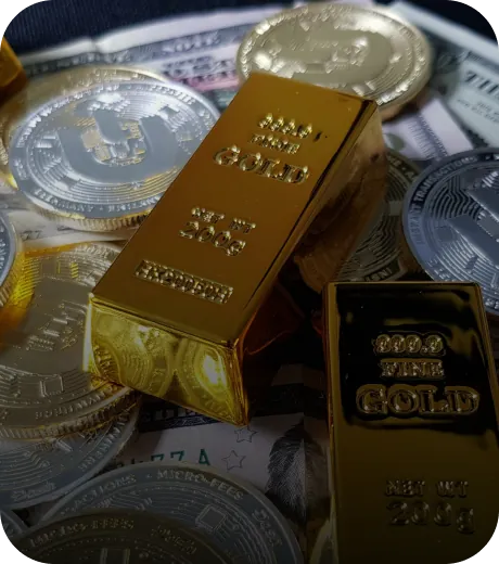 Silver and Gold Stacking